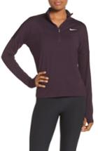 Women's Nike Dry Element Half Zip Top - Red