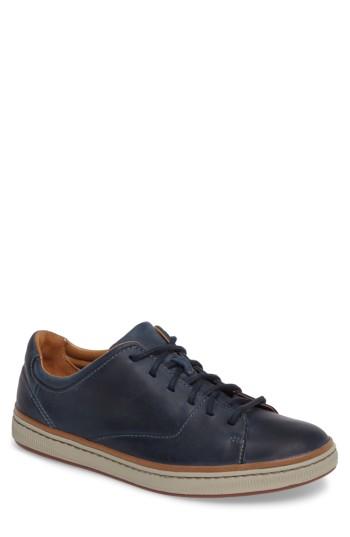 Men's Clarks Norsen Lace Sneaker M - Blue
