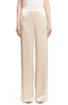 Women's St. John Collection Liquid Satin Pants - Metallic