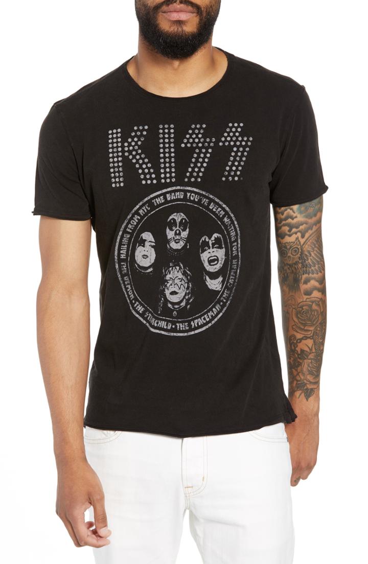 Men's John Varvatos Star Usa Kiss Graphic T-shirt