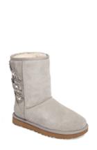 Women's Ugg Classic Short Petal Boot M - Grey