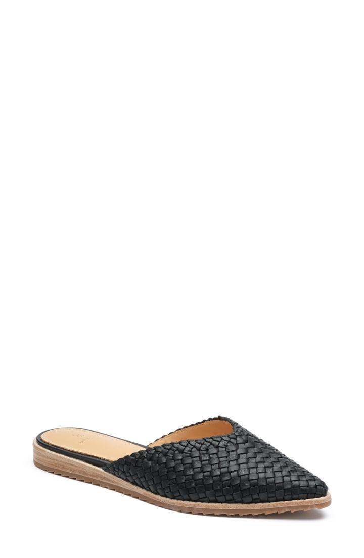 Women's Bill Blass Sonnet Woven Mule M - Black