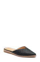 Women's Bill Blass Sonnet Woven Mule M - Black