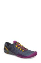 Women's Merrell Vapor Glove 3 Trail Running Shoe .5 M - Blue