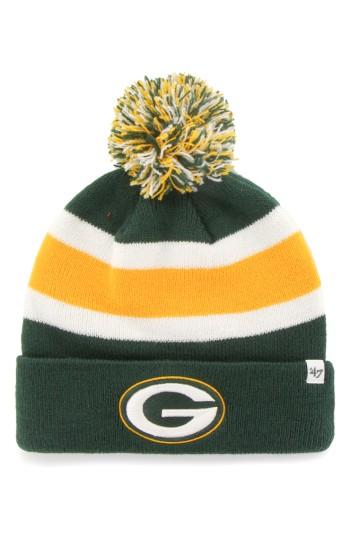 Men's '47 Nfl Breakaway Knit Cap - Green