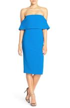 Women's Likely 'driggs' Strapless Popover Sheath Dress - Blue
