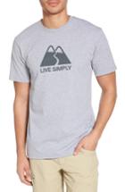 Men's Patagonia Live Simply Winding Graphic Responsibili-tee T-shirt - Grey
