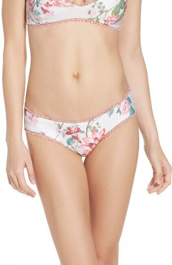 Women's Isabella Rose Osaka Boni Bikini Bottoms - White