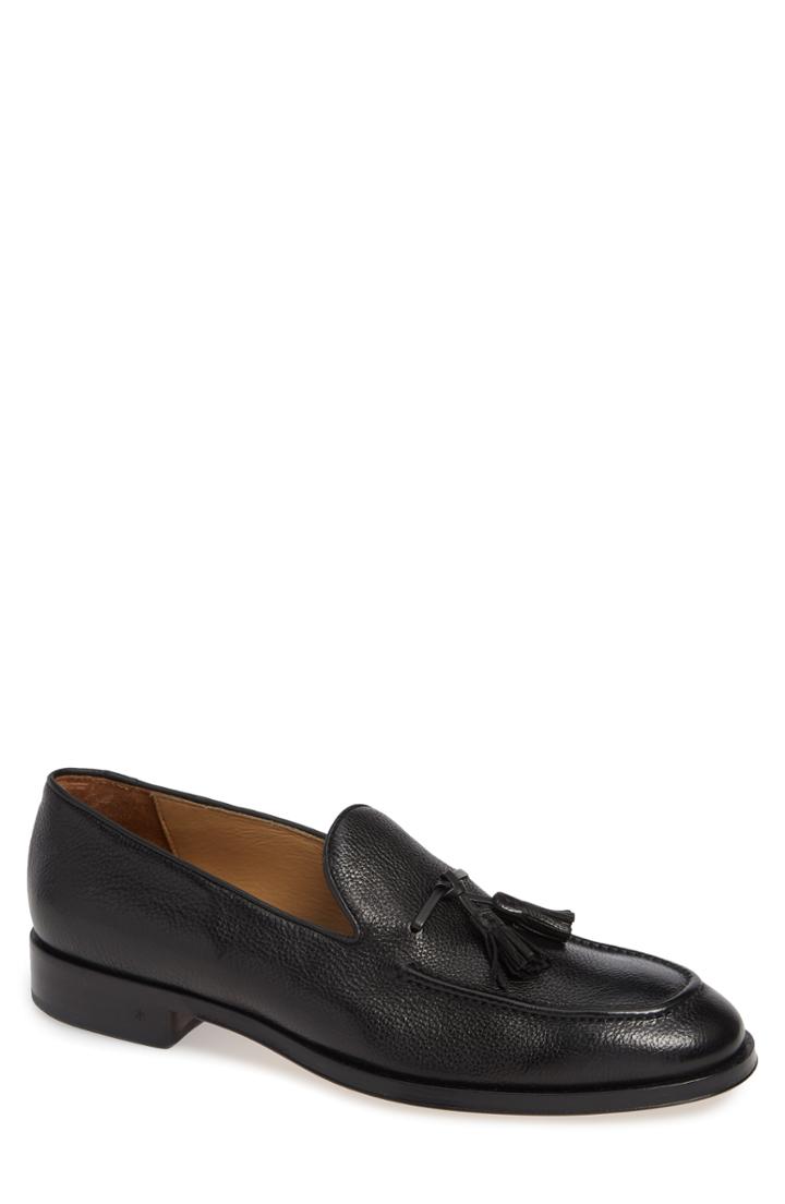 Men's Allen Edmonds Perugia Tassel Loafer .5 D - Black