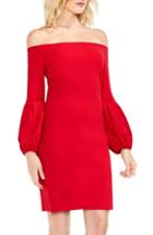 Women's Vince Camuto Blouson Sleeve Dress, Size - Red