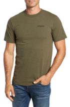 Men's Patagonia Line Regular Fit Logo T-shirt - Green