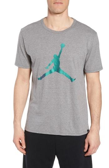 Men's Nike Jumpman Tee - Grey