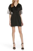 Women's Tanya Taylor Kyra Lace Trim Satin Minidress