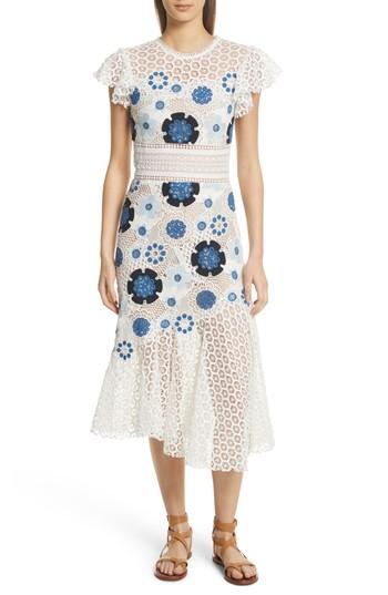 Women's Sea Figgy Crochet Dress - Ivory