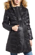 Women's Woolrich Luxury Arctic Down Parka With Genuine Fox Fur Trim - Blue