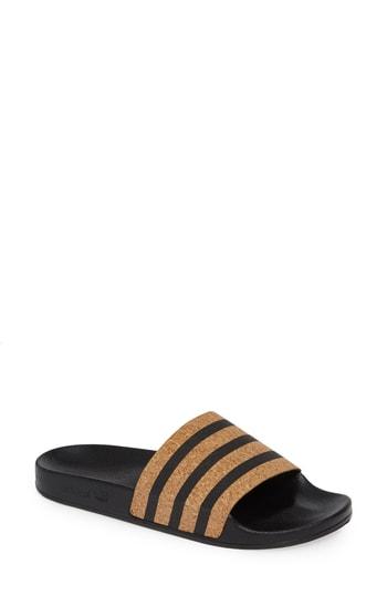 Women's Adidas 'adilette' Slide Sandal Women's / 9 Men's M - Black