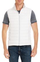 Men's Michael Kors Regular Fit Packable Down Vest, Size - White (online Only)