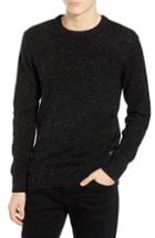 Men's Scotch & Soda Nepped Wool Blend Sweater - Black