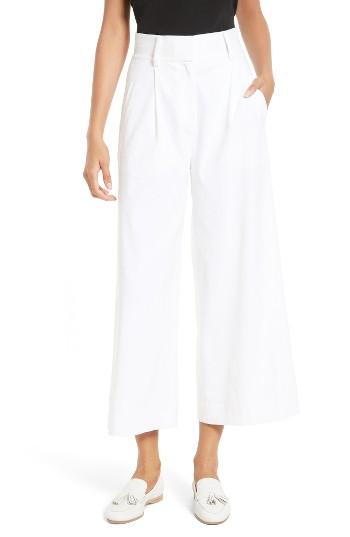 Women's Diane Von Furstenberg Linen Blend Culottes