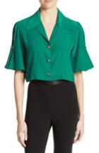Women's Cinq A Sept Mayer Silk Campshirt