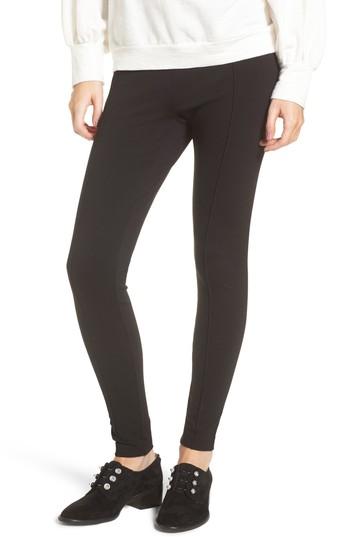 Women's Nordstrom Ponte High Waist Leggings - Black