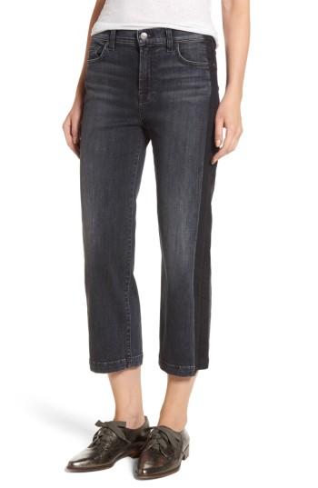 Women's 7 For All Mankind Kiki High Waist Crop Straight Leg Jeans