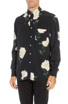 Men's Hope Print Sport Shirt Us / 48 Eu - Black