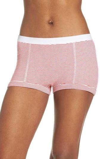 Women's Maison Du Soir Peony Shorts - Red