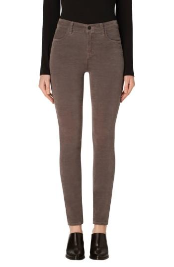Women's J Brand Maria High Waist Skinny Jeans - Grey