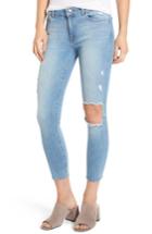Women's Dl1961 Florence Instasculpt Ripped Crop Skinny Jeans - Blue