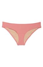 Women's J.crew Hipster Bikini Bottoms, Size - Pink