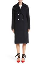 Women's Rejina Pyo Double Breasted Wool Blend Coat - Blue