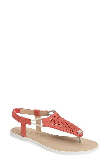 Women's Sperry 'calla Jade' Sandal M - Coral
