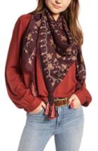 Women's Treasure & Bond Silk Square Scarf