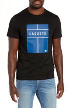 Men's Lacoste Ultra Dry Regular Fit Jersey T-shirt (m) - Black