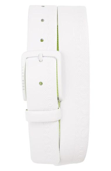 Men's Boss Toluca Leather Belt