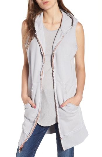 Women's Frank & Eileen Tee Lab Long Sleeveless Zip Hoodie