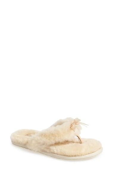 Women's Ugg 'fluff Ii' Flip Flop M - White