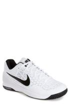 Men's Nike 'zoom Cage 2' Tennis Shoe M - White
