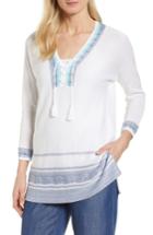 Women's Nic+zoe Island Hop Top - Blue