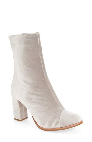 Women's Matisse 'graffiti' Block Heel Bootie M - Grey