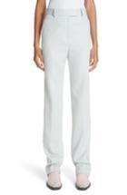 Women's Calvin Klein 205w39nyc Wool Twill Marching Band Pants Us / 38 It - Blue
