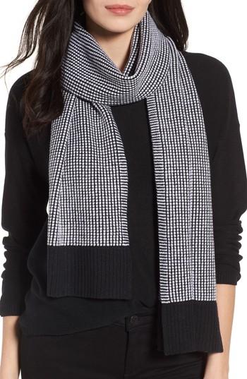 Women's Eileen Fisher Merino Wool Scarf, Size - White