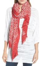 Women's Nic+zoe Two To Tango Scarf, Size - Red