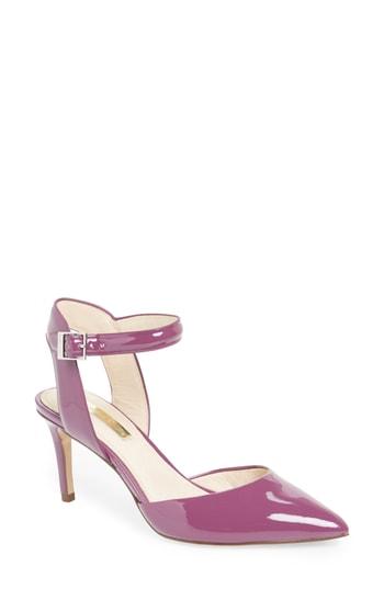 Women's Louise Et Cie Kota Ankle Strap Pump M - Purple