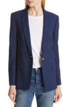 Women's Club Monaco Borrem Single Button Blazer - Blue