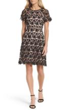 Women's Adrianna Papell Ava Lace Sheath Dress - Black