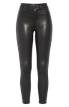 Women's Lagence Adelaide High Waist Crop Leather Jeans