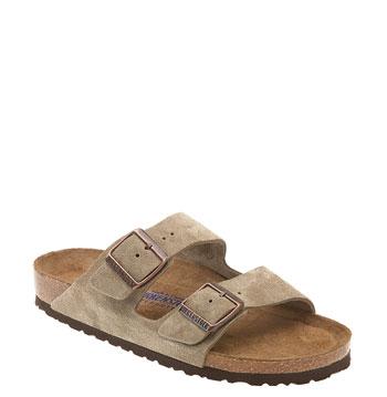 Birkenstock 'arizona' Soft Footbed Suede Sandal (women) Taupe Suede