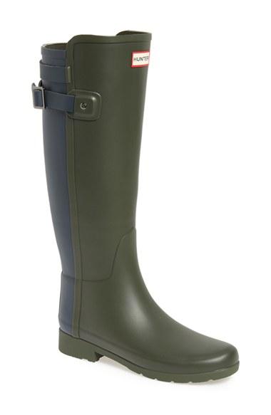 Women's Hunter 'original Refined' Rain Boot M - Green